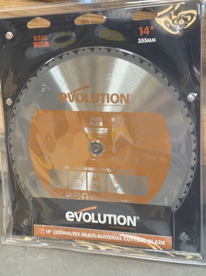 (9) Evolution Circular Saw Blades