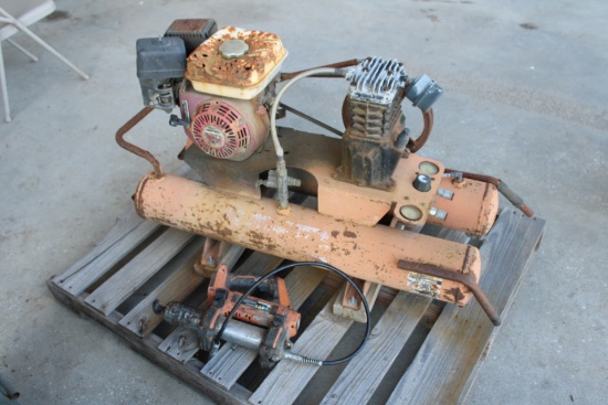Air Compressor and Grease Gun