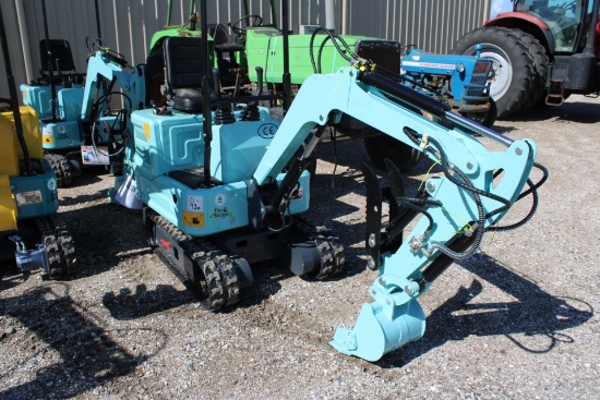 NEW MACHPRO 11.2hp 1 Ton Mini Excavator,Hydraulic thumb clamp