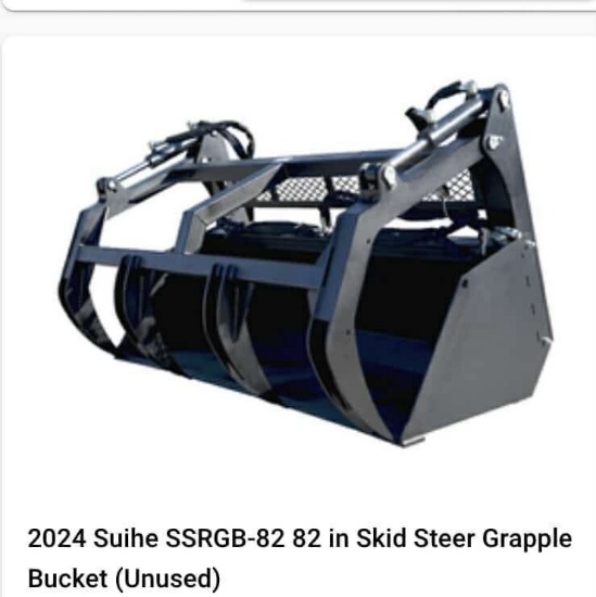 Skid Steer Grapple Bucket
