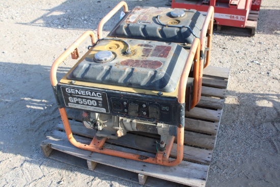 (2) Generac GP5500 Generator s