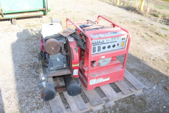 (1) North Star Air Compressor and (1) MQ Power GA-9.7H Generator