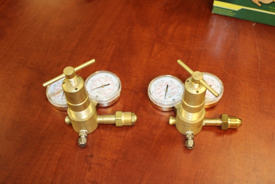 (2) Victor Torch Gauges