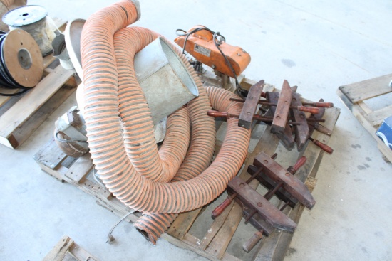 Clamps, Dust Collector, Sharpener