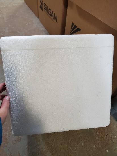 3  styrofoam coolers