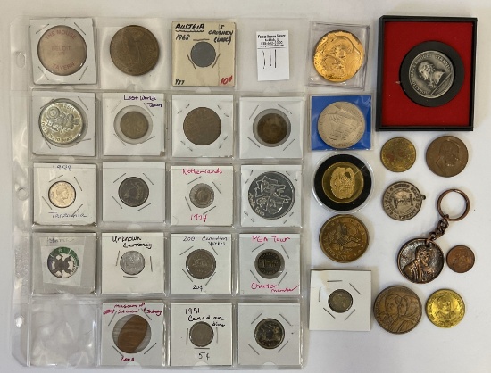Foreign Coins and Tokens
