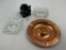 4 misc - Holiday inn x2 - bowling pottery 1960s- large ornate gold bush gardens