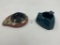 2 misc - Rare shell art modern plastic and abalune shell - 3 sided hall usa #683