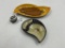 2 misc - mcm haeger #2002 - mcm pottery tray and pottery lighter japan