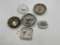 6 misc - albert pick motels - south dakota - roxborough stockings kansas city - floral round tray -