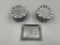 2 misc - 1959 g.e. appliance morrison il - approx 100 star tin ashtrays