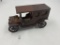 Wood train cigarette holder and tray lighter