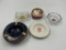 5 Ashtrays - niagara falls - inagural ball- case - holiday inn