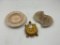 zodiac ashtrays - bahama island - indian design