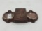 1 mcm resin double tray ashtray with cig box
