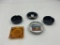 5 vegas ashtrays - desert inn - showboat - nuggets- golden gate - vegas
