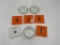 3 glass playboy ashtrays - 5 the playboy club