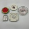 5 ADV - burlington route - new orleans - 25th anniversary - pamide oregon metal dish