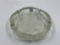 MCM 6lb Indiana Glass amber Eagle Ashtray