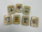 7 tin ups ashtrays 4 inch wide, 5 inch long