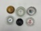 6 misc - clear glass - hampton inn- pikers peak - metal build  - dog n suds - club 75 maquoketa, il