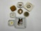 8 misc - Lassie dog - washington - yellowstone park - metal round india - victoria motel milwaukee w
