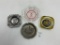 4 ADV -  Kings arms - metal indian style - paris newton mfg co iowa