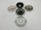 5 ADV - Hyatt house hotels - rodeway inn - ramada inn - jj's cocktails -mcm cut glass round
