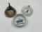 3 Ash trays - Florida - Embassy - Anvers Castle