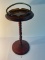 Woos smoking stand amber glass