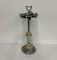 Art deco slag glass smoking stand