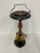 1970s wood glass smoking stand