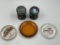 5 Ashtrays - oechswen bien - coffin bank - mexico