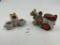 2 made in japan porcelain ashtrays