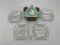 5 misc - mcm triangle - roosier set - 4 glass holiday inn