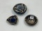 Norcrest Japan glass ashtray - bavaria Germany - greece