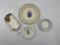 4 misc - porcelain dorus - lincoln - flower tray - a.d. smith 1974 25th anniversary