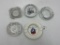5 misc - columbia spaceship - fitzgerald - san fransisco - 2 glass trays