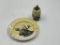 2 pc mcm Moose ashtray set