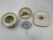 4 misc - 1973 de paul - 1960s braun ford fixon il - vermont- mcm japan round peacocks tray