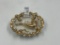 Rare early made in Germany gold leaf ashtray