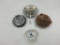 4 camel ashtrays