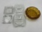 5 misc - 2 holiday inns - square glass - square glass - mcm  amber glass
