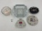 5 misc - Heavy mc, etched  deer - matsonlives - 2 japan trays - cunard