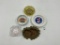 Missouri schmalzers minocqua wisc - horseshoe club reno - 1968 il sesquicentennial - coin ashtray -
