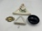 4 misc - Mcm 3 sided porcelain japan bird - 3 sided made in italy mcm tray - bagnell dam ozarks - 19