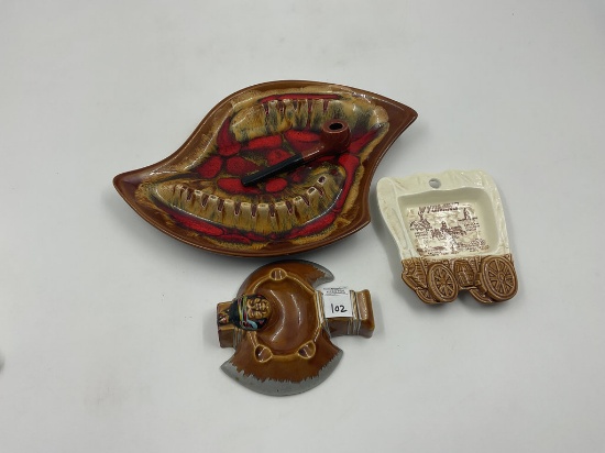 mcm pipe ashtray - wyoming - indiana