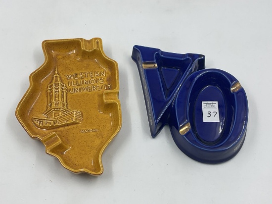 Seagrams vo-western IL university Ashtrays
