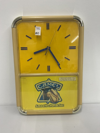 Camel smoking joe ADV clock
