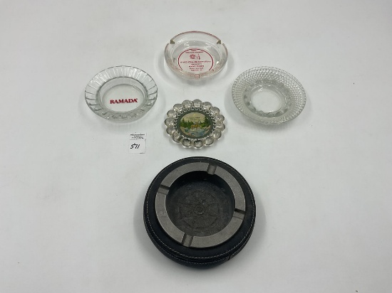 5 misc -   ramada - estes park co. - colsons robinson il - round leather